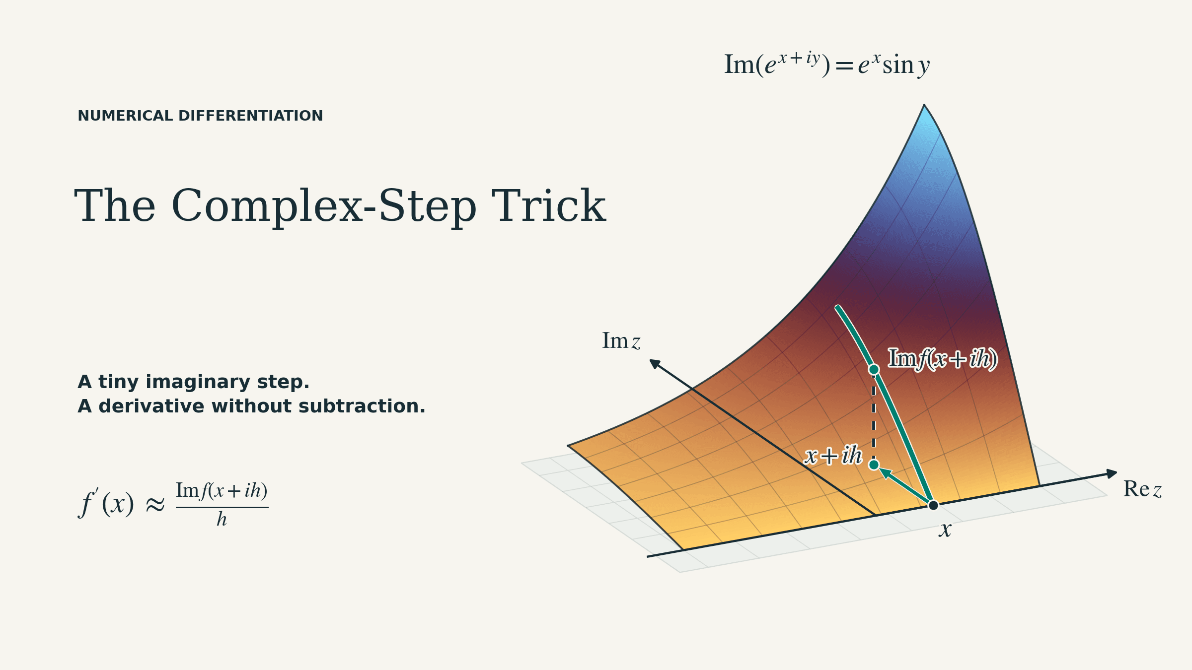 Cover image for The Complex-Step Trick